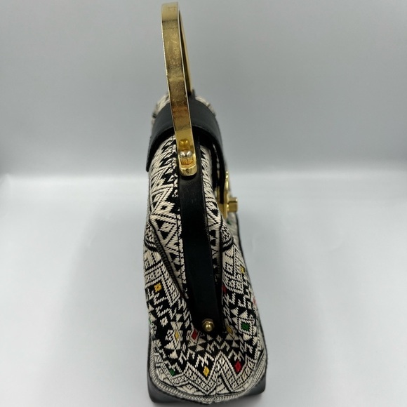 VINTAGE Boho Aztec Handbag - Picture 7 of 14